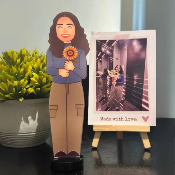 Single Personalized Cartoon Miniature (MOAI Style)