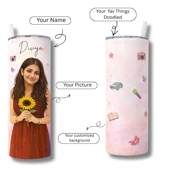 Personalised Stainless Steel Tumbler